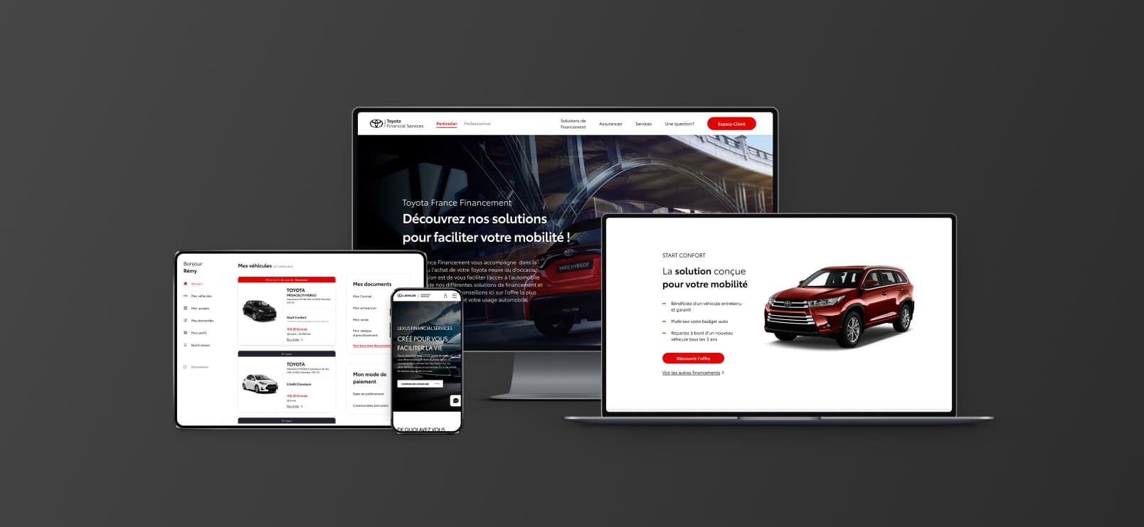 Toyota financial website adjustments to financial statements